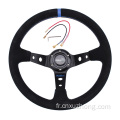 Volant RASTP 14&quot; en daim Racing Drift